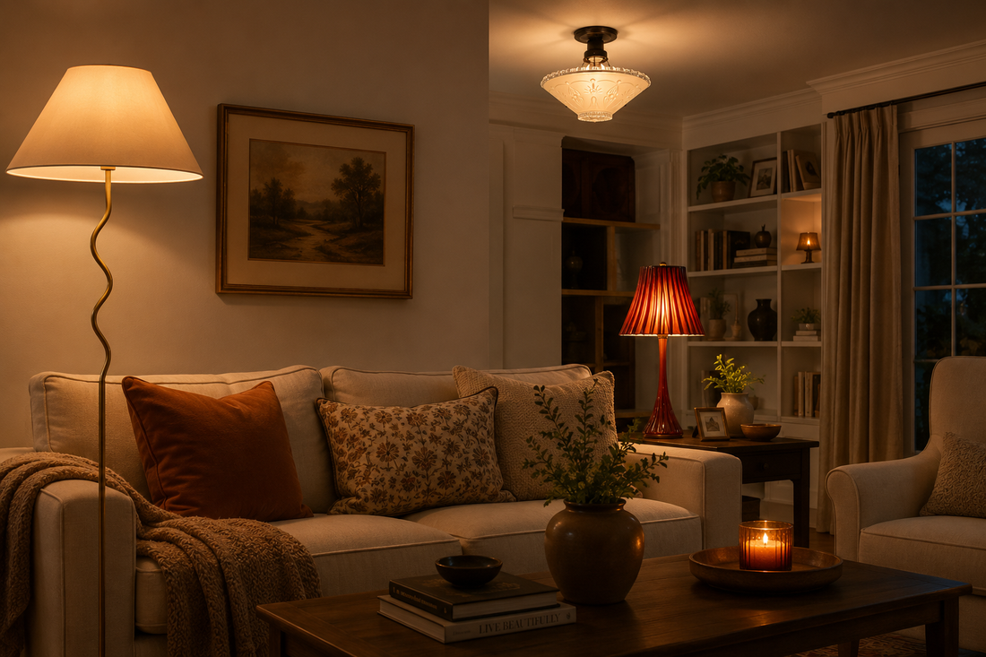 How to Make Your Living Room Feel Cozy With Lighting