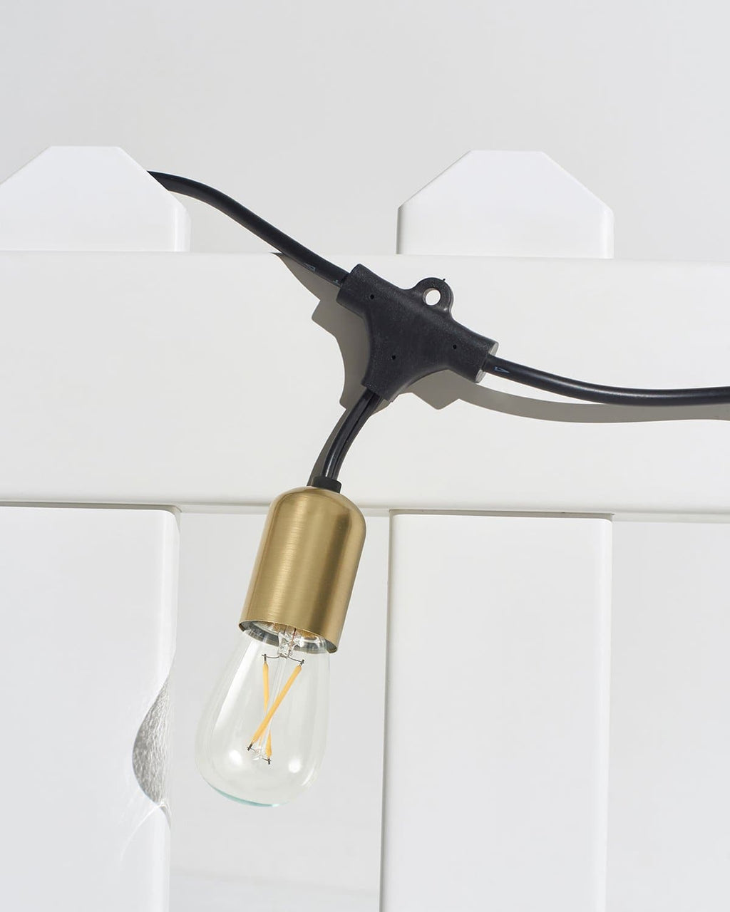 Glow Outdoor Heavy Duty String Lights Plug‑In