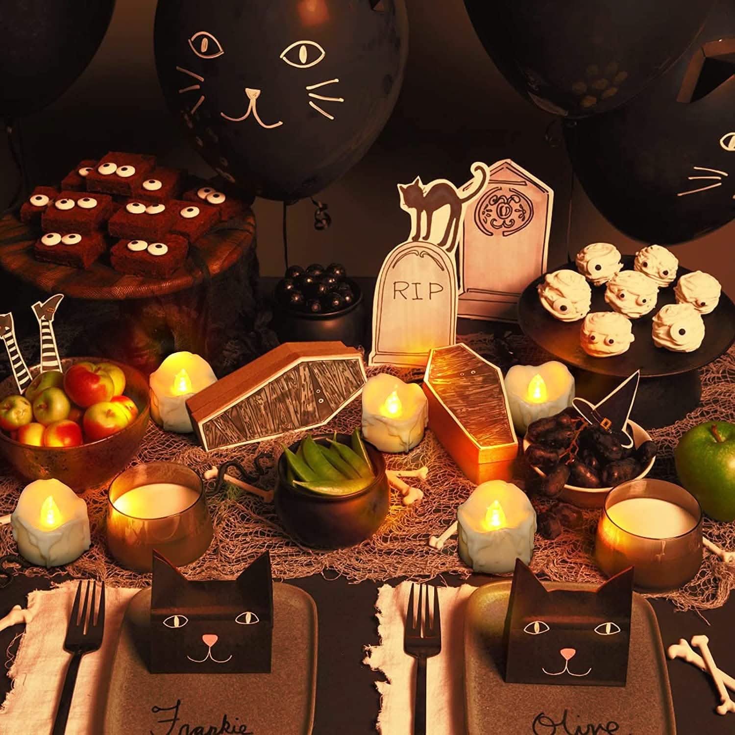 12-Pack LED Timer Candle Decoration