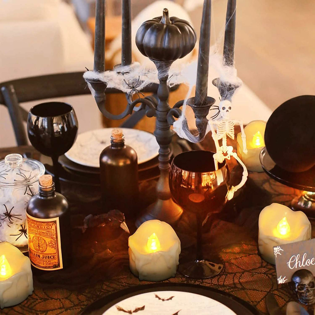 12-Pack LED Timer Candle Decoration