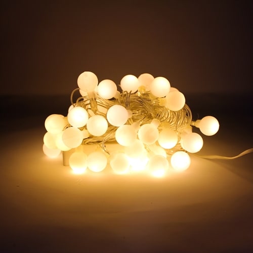 Connectable 50 LED Warm White Light String