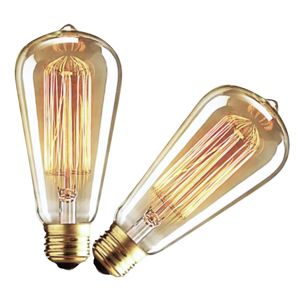 Dimmable Incandescent Teardrop 60W -2 Pack