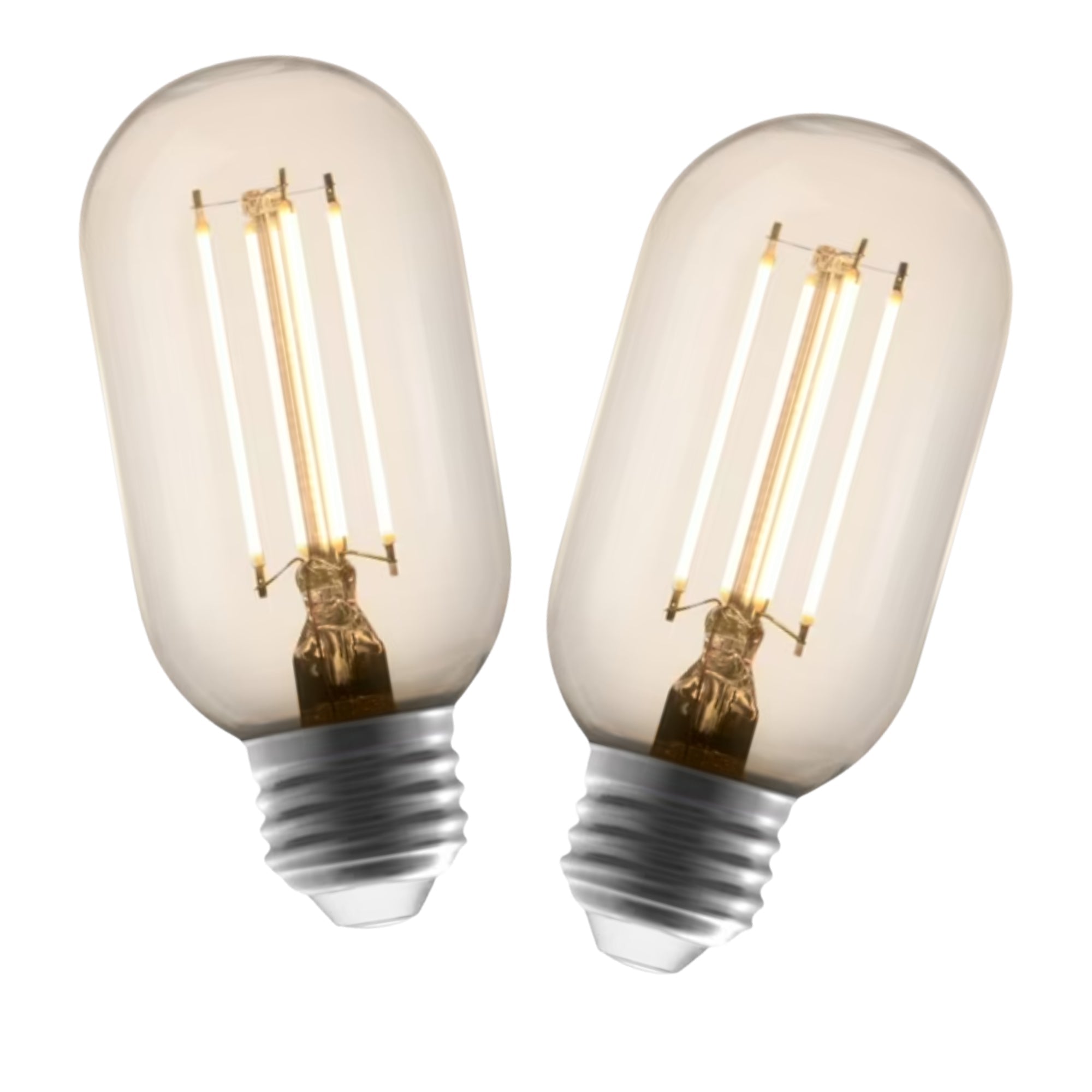 Dimmable LED Vintage Tube 40W Eq. - 2 Pack