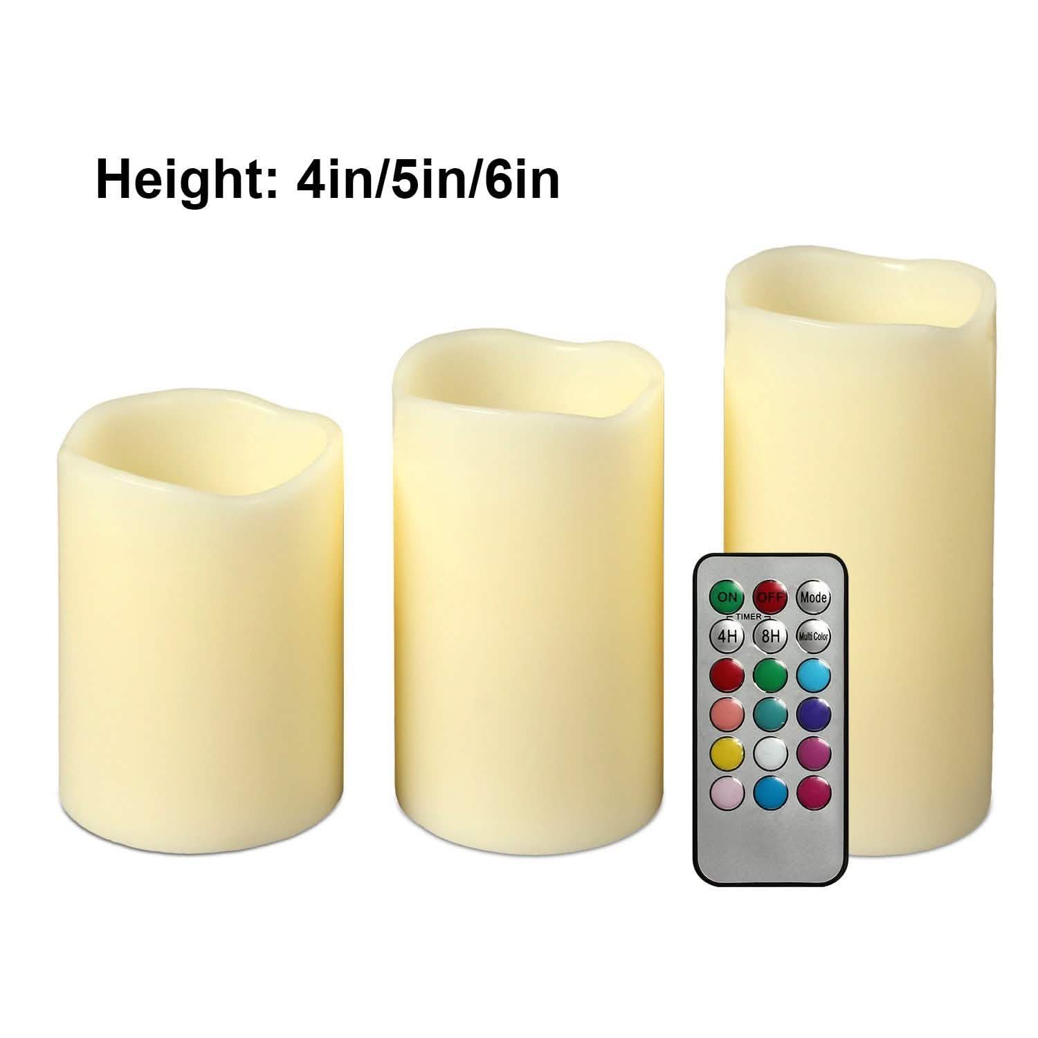 3-Piece Flameless Votive Candles