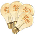 Dimmable LED Spiral Vintage 60W Eq. - 4 Pack