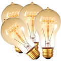 Dimmable Incandescent Spiral 60W - 4 Pack