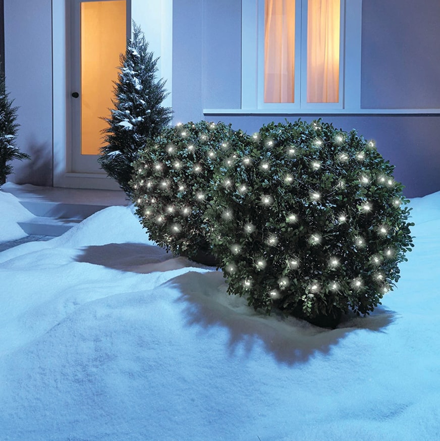4.9ft x 4.9ft White LED Net Lights