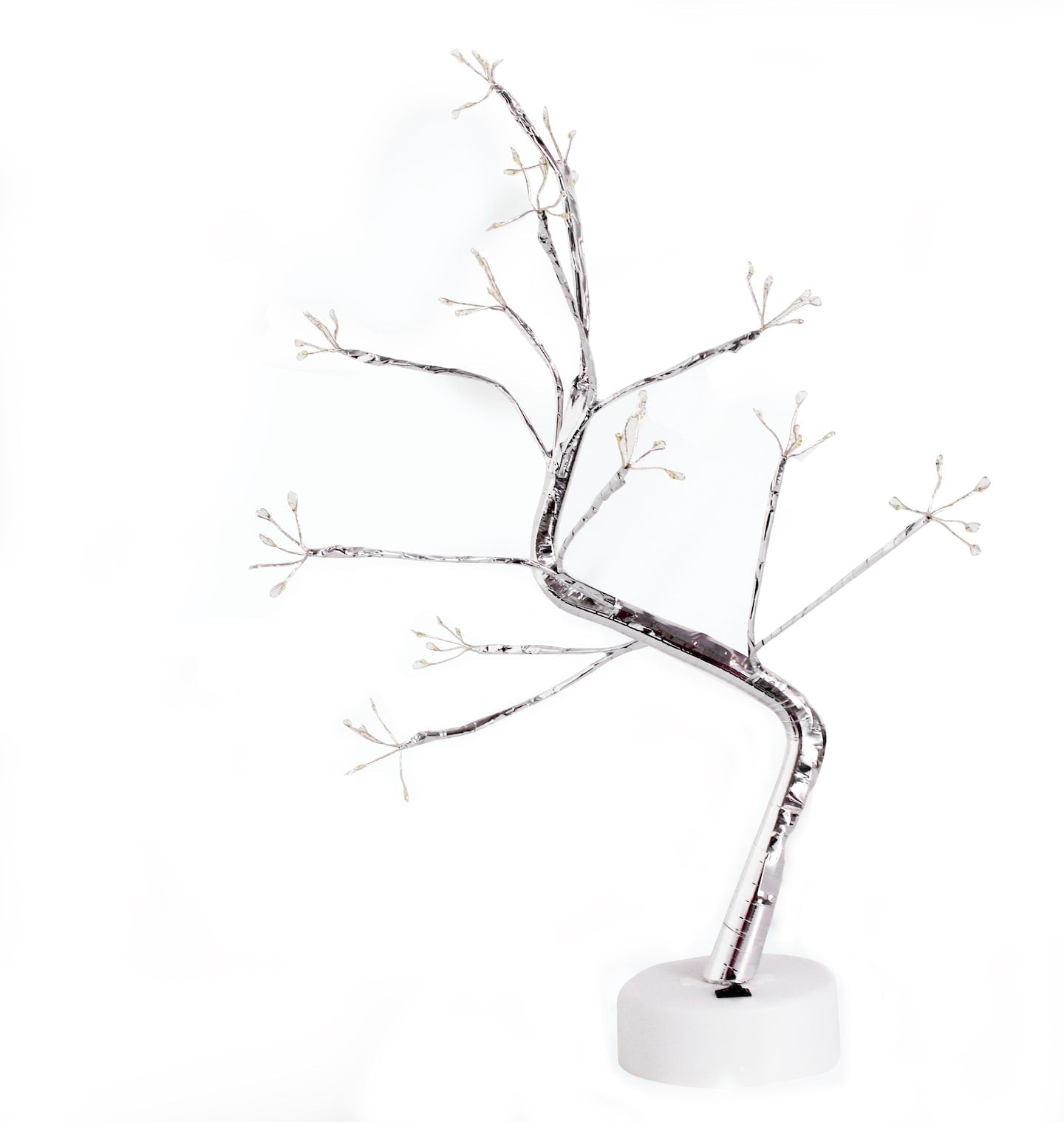 Warm White 60LED Battery Tree Lights