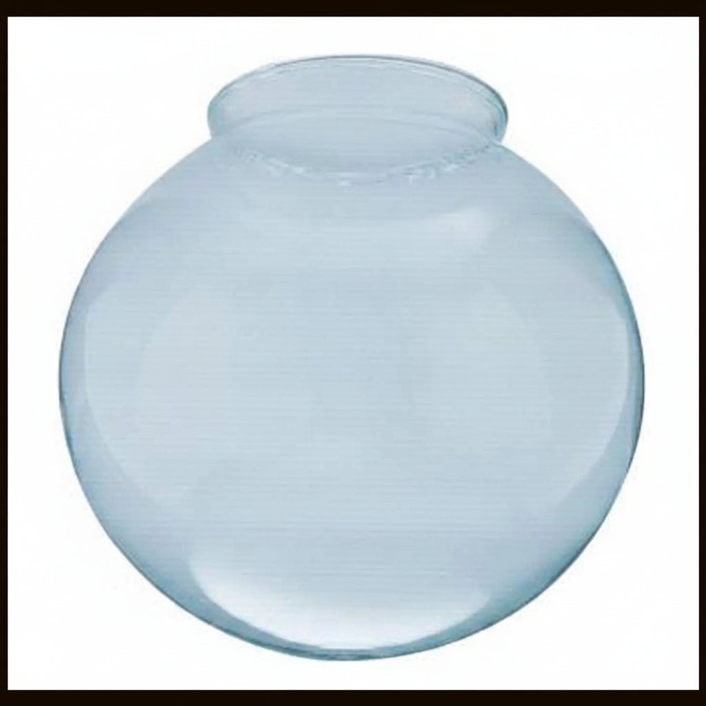 Clear Glass Globe Replacement 6in