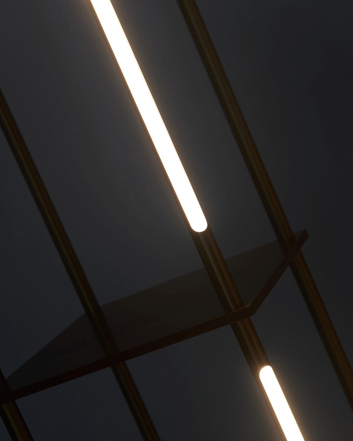 Aria Shelf Lamp