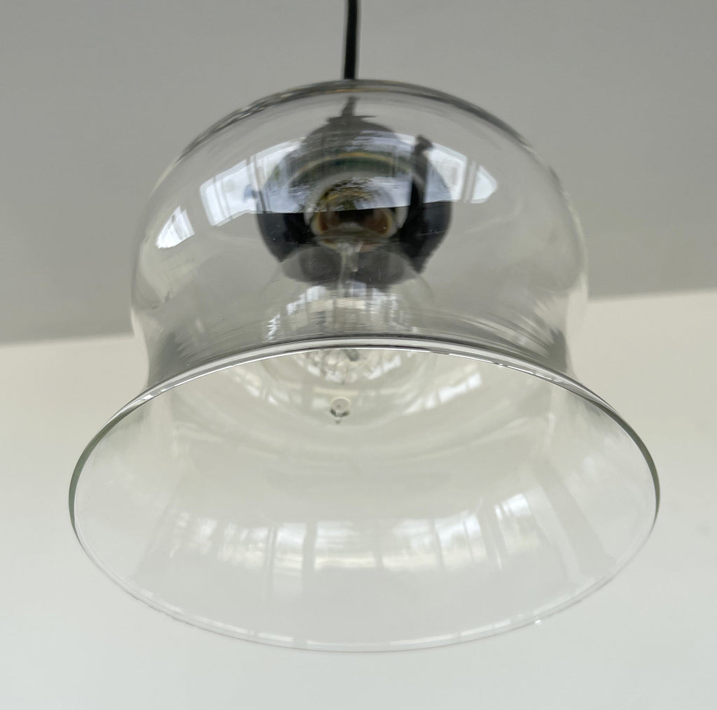 Bell Clear Glass Pendant Light