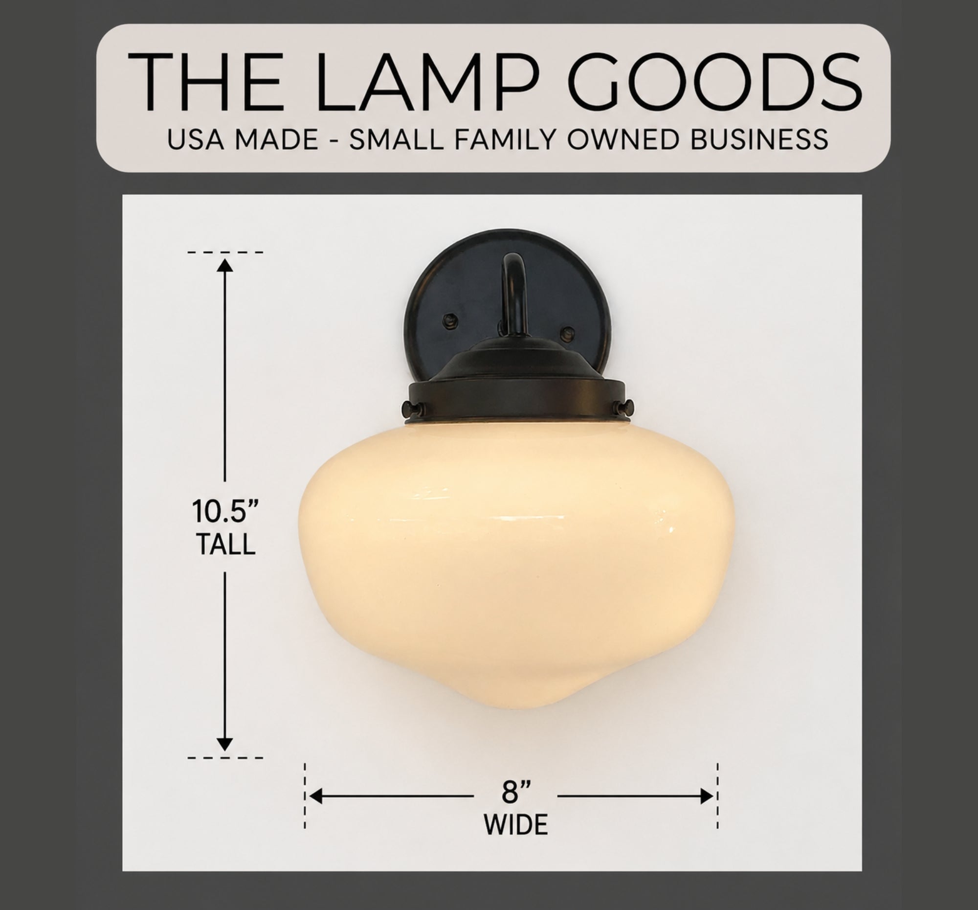 Modern Schoolhouse Sconce Wall Light