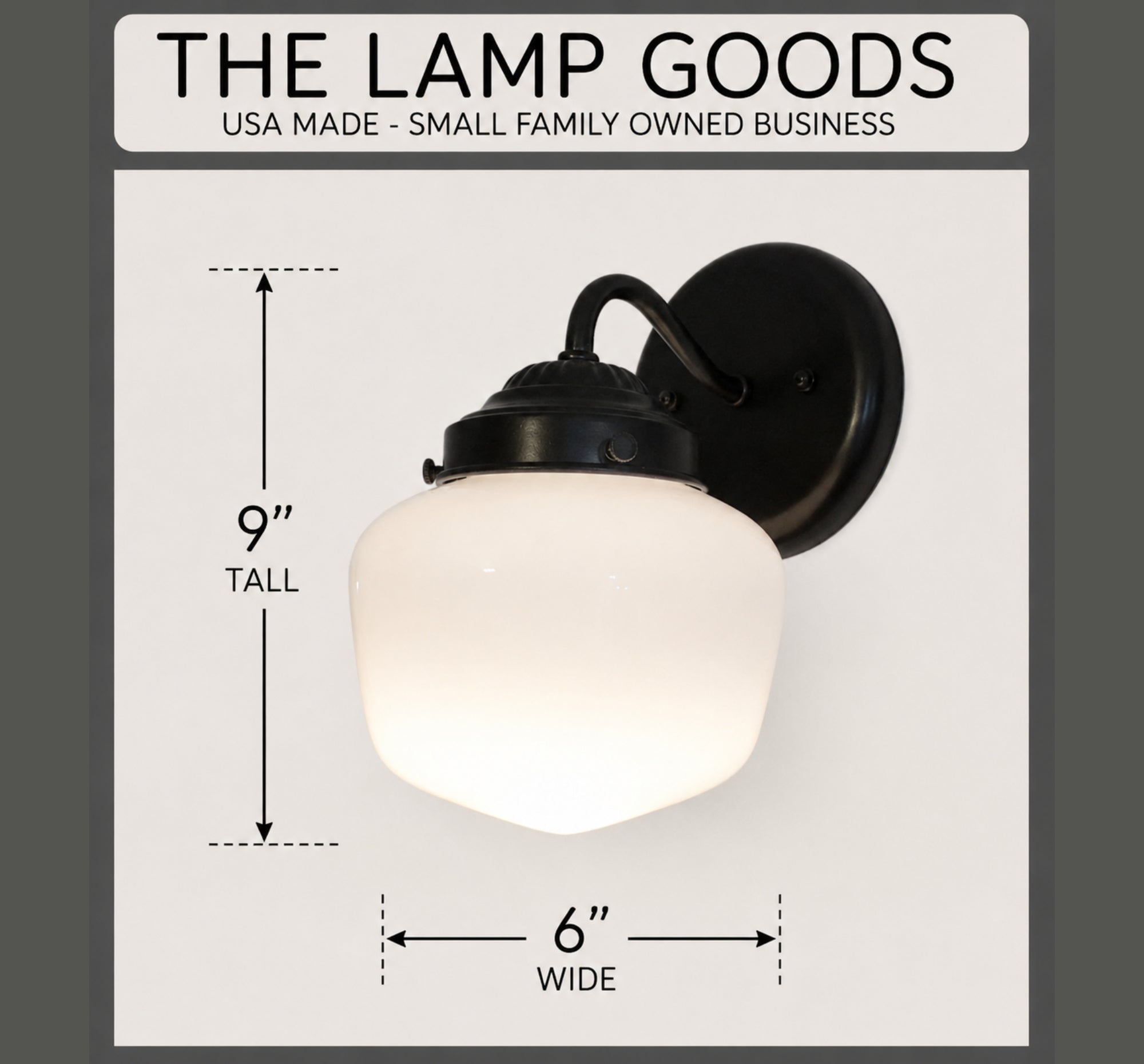 Schoolhouse Sconce Wall Light
