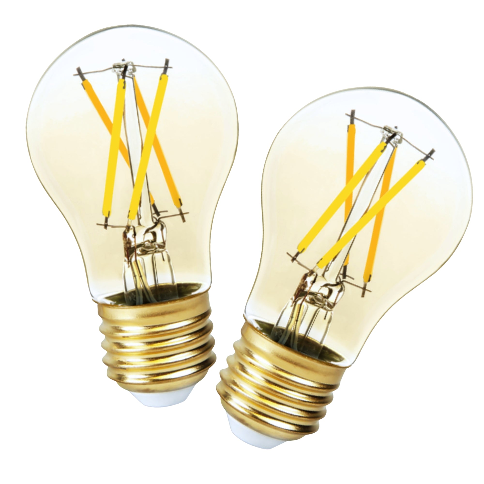 Dimmable Vintage LED Bulbs 2‑Pack, 40W Eq