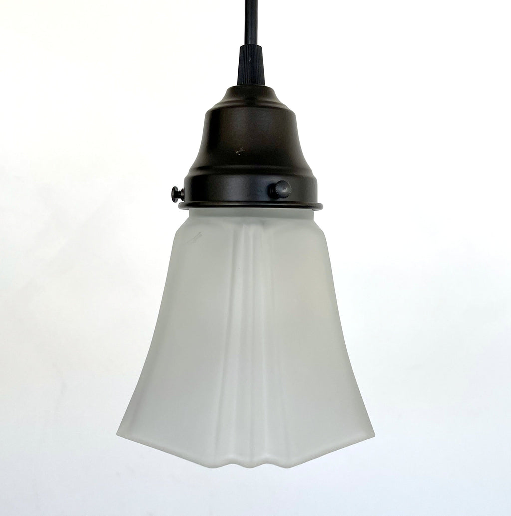 Modern Frost Square Pendant Light