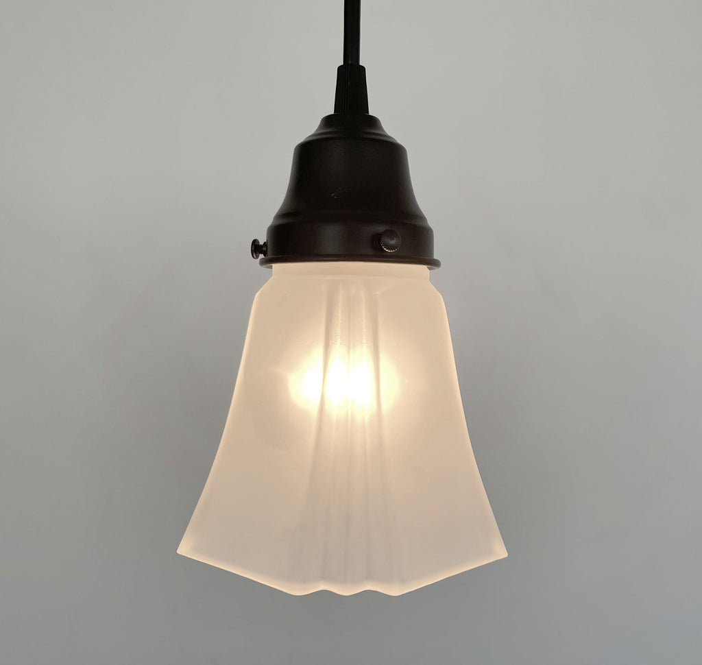 Modern Frost Square Pendant Light