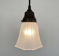 Modern Frost Square Pendant Light