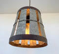 Galvanized Open Weave Idustrial Pendant Light