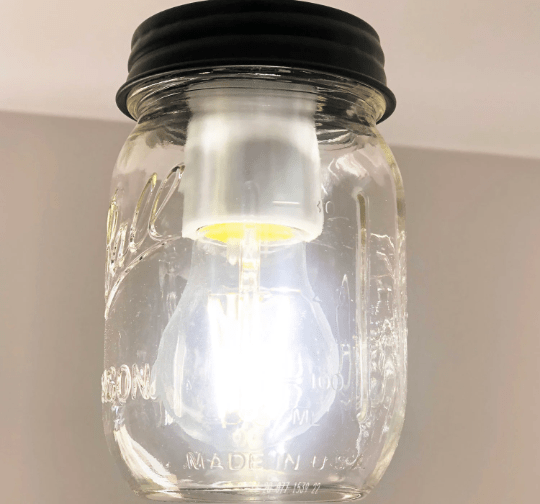 Warm LED Edison Bulb for Mason Jar Lights