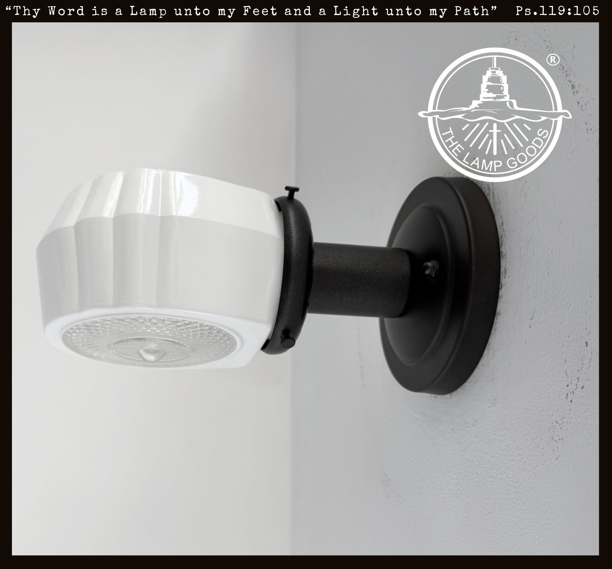 Retro Mid Century Bathroom Kitchen Wall Sconce Light