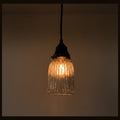 Tall Holophane Antique 1940's Pendant