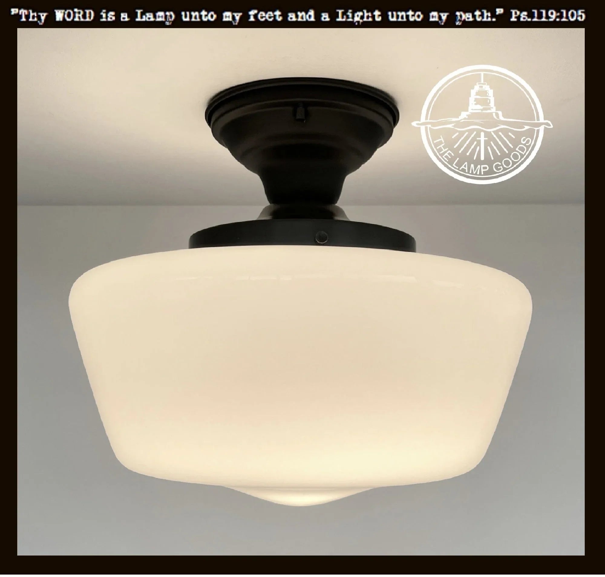Milk Glass Opal Glass Schoolhouse Shade Replacement