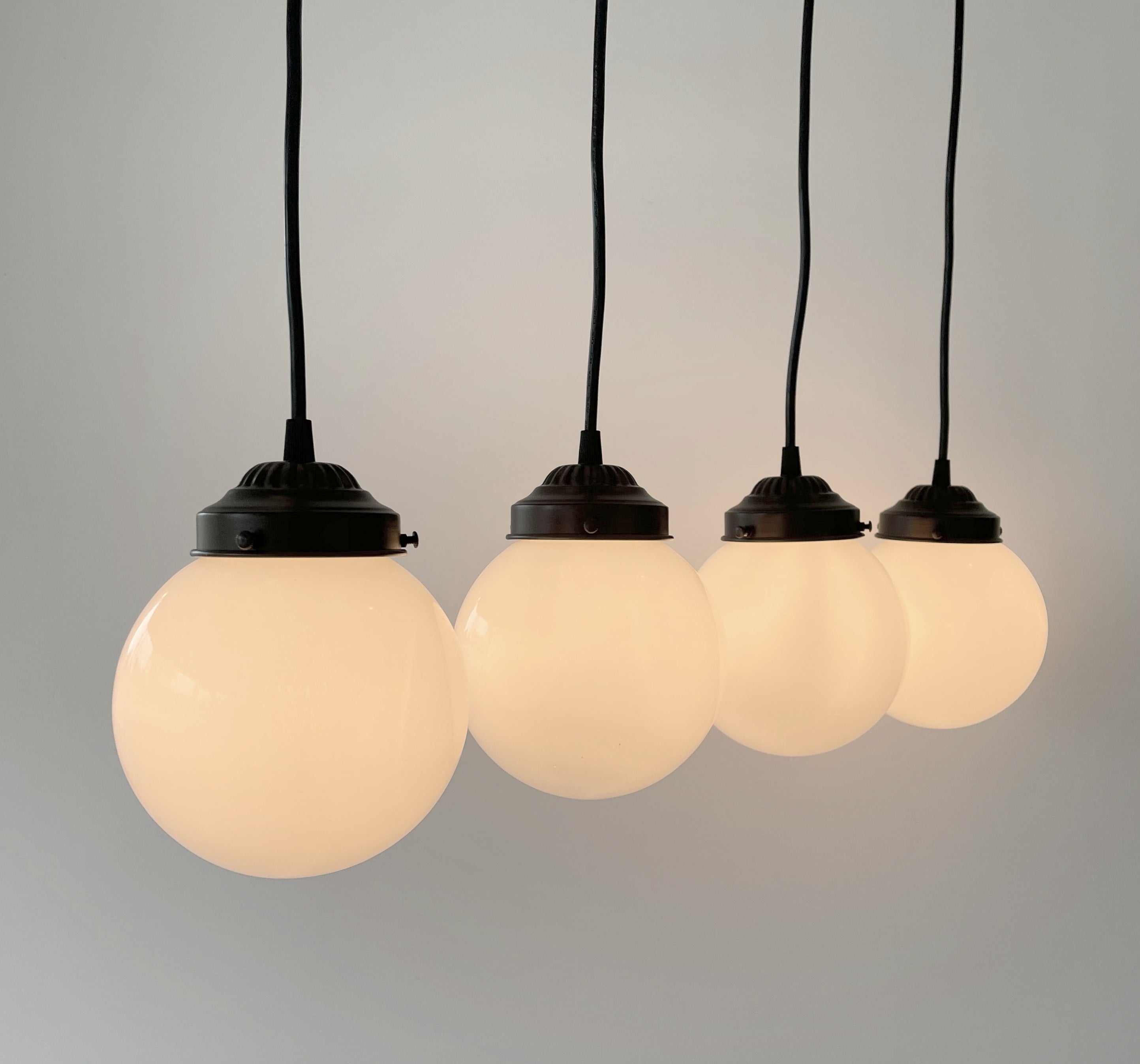 Modern Glass Dining Chandelier Light