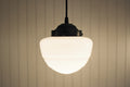 Schoolhouse Pendant Light Mushroom Globe