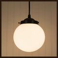 Milk Glass 8" Replacement Globe