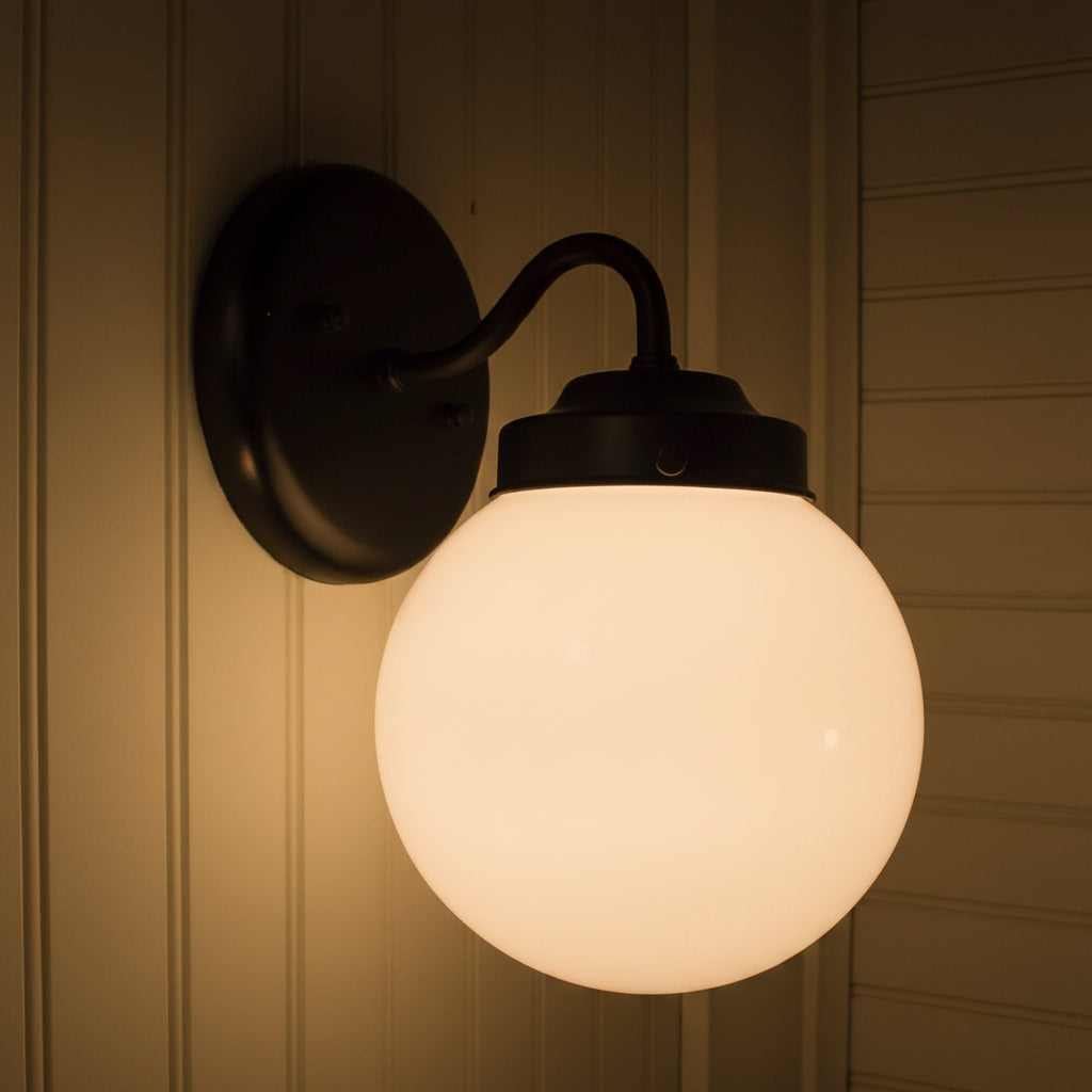 Milk Glass Replacement Globe 6in
