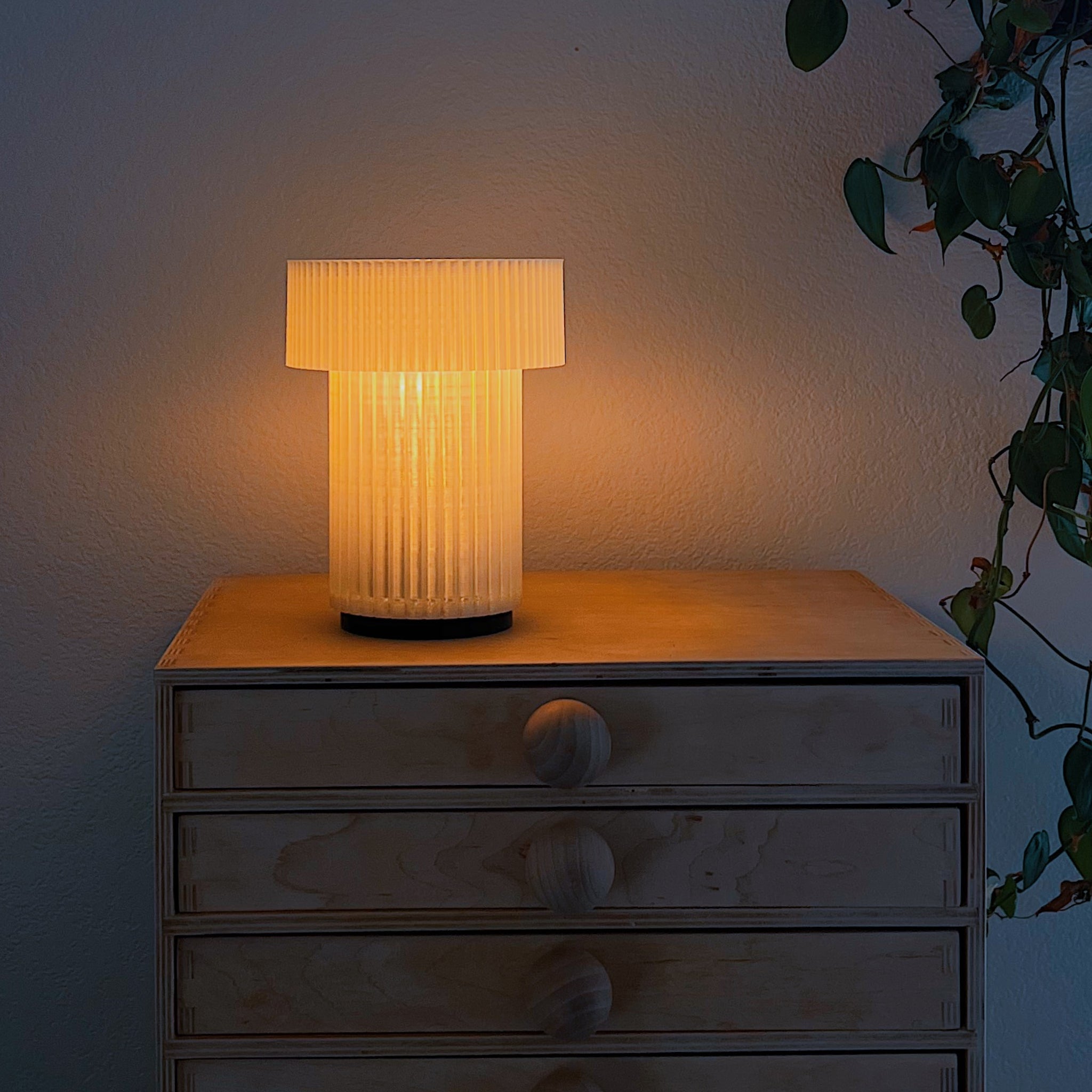Cordless Mini Drum Lamp