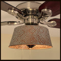 Ornate Copper Ceiling Fan Light Kit Makeover Replacement