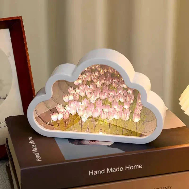 Tulip Cloud Handmade Romantic Night Light