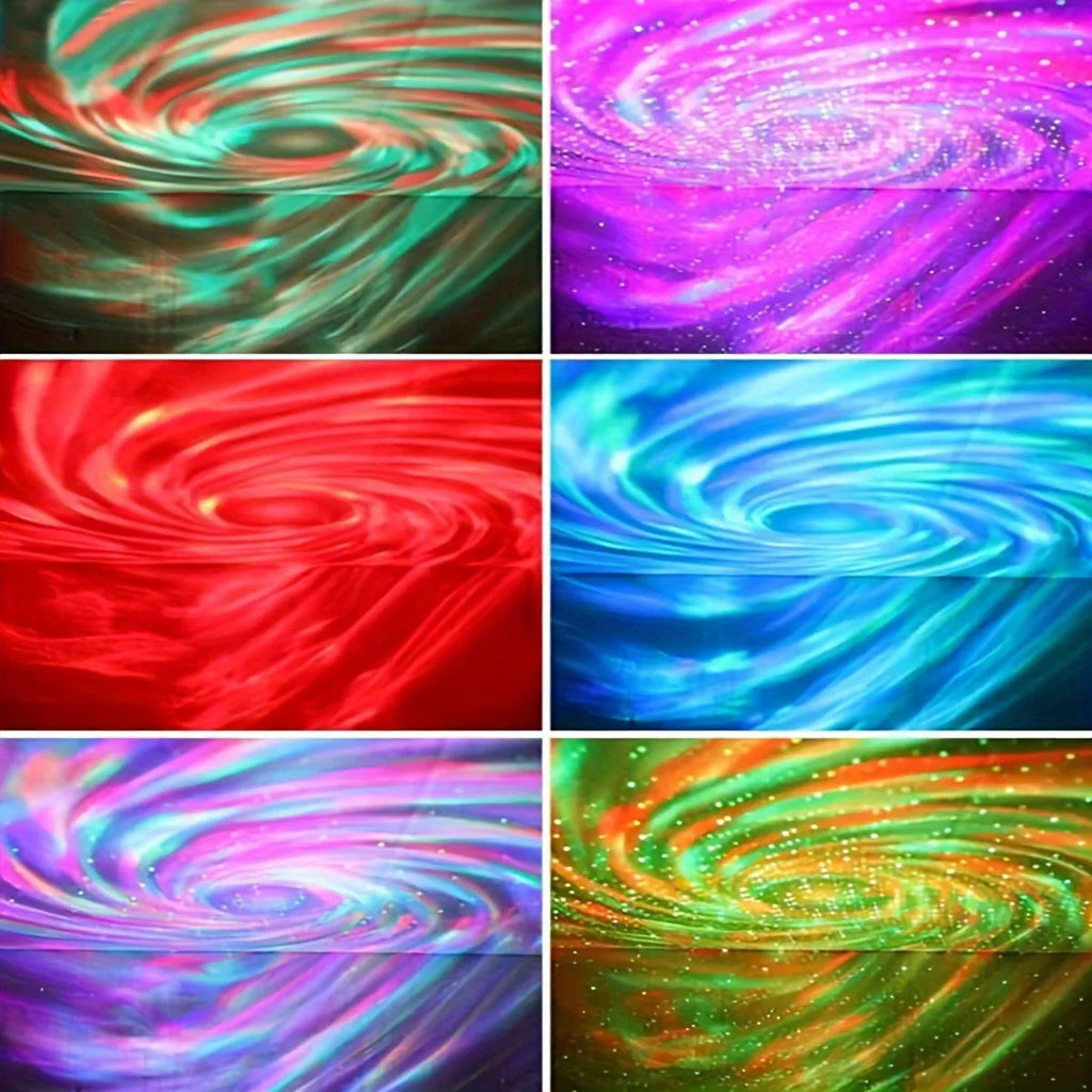 LED Galaxy Projector Night Light USB Rechargeable