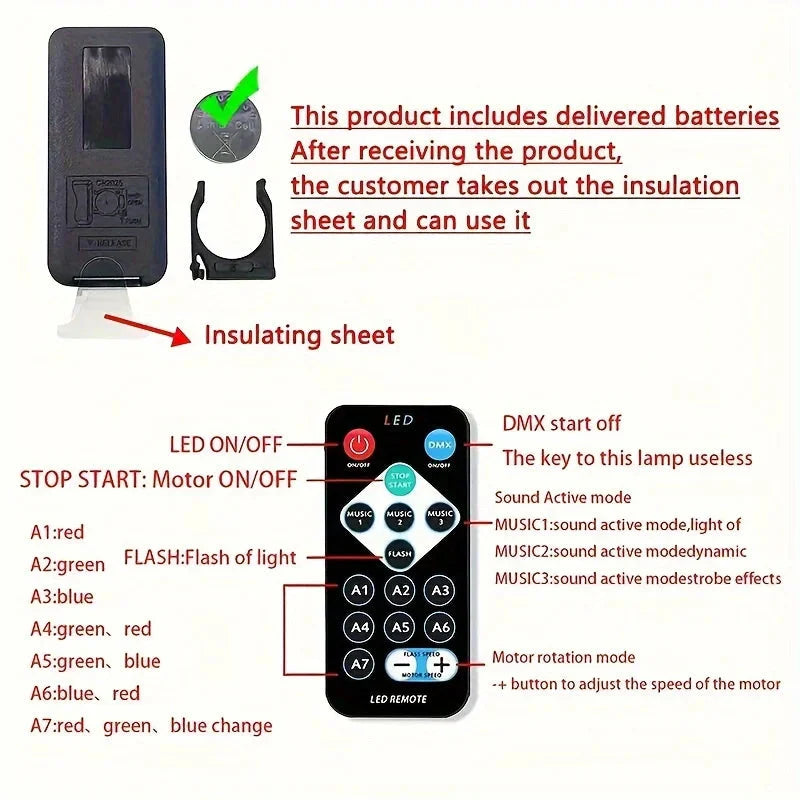 LED Galaxy Projector Night Light USB Rechargeable