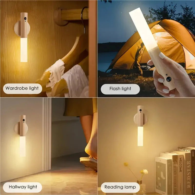 Smart Motion Sensor Rechargeable LED Night Light