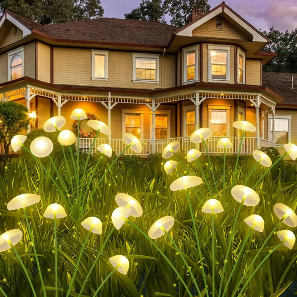 Waterproof Solar Mushroom Outdoor Lights