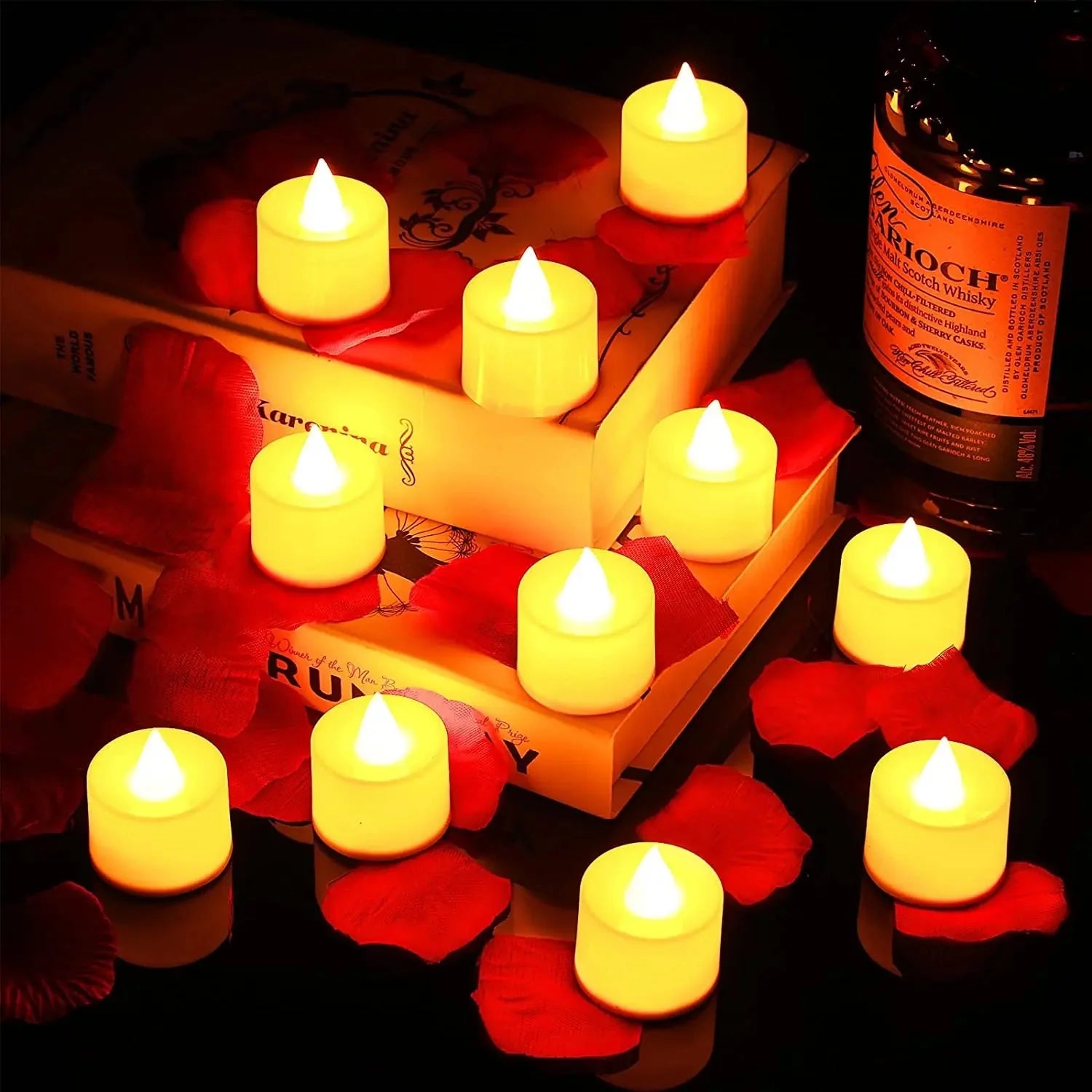 Battery‑Powered LED Tea Lights Safe & Reusable