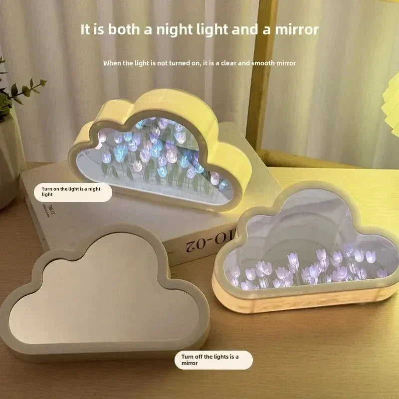 Tulip Cloud Handmade Romantic Night Light