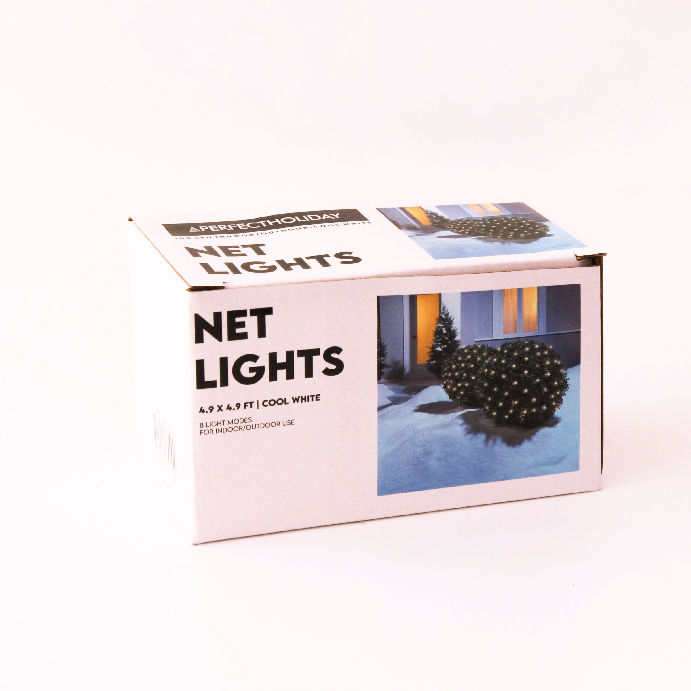 4.9ft x 4.9ft White LED Net Lights