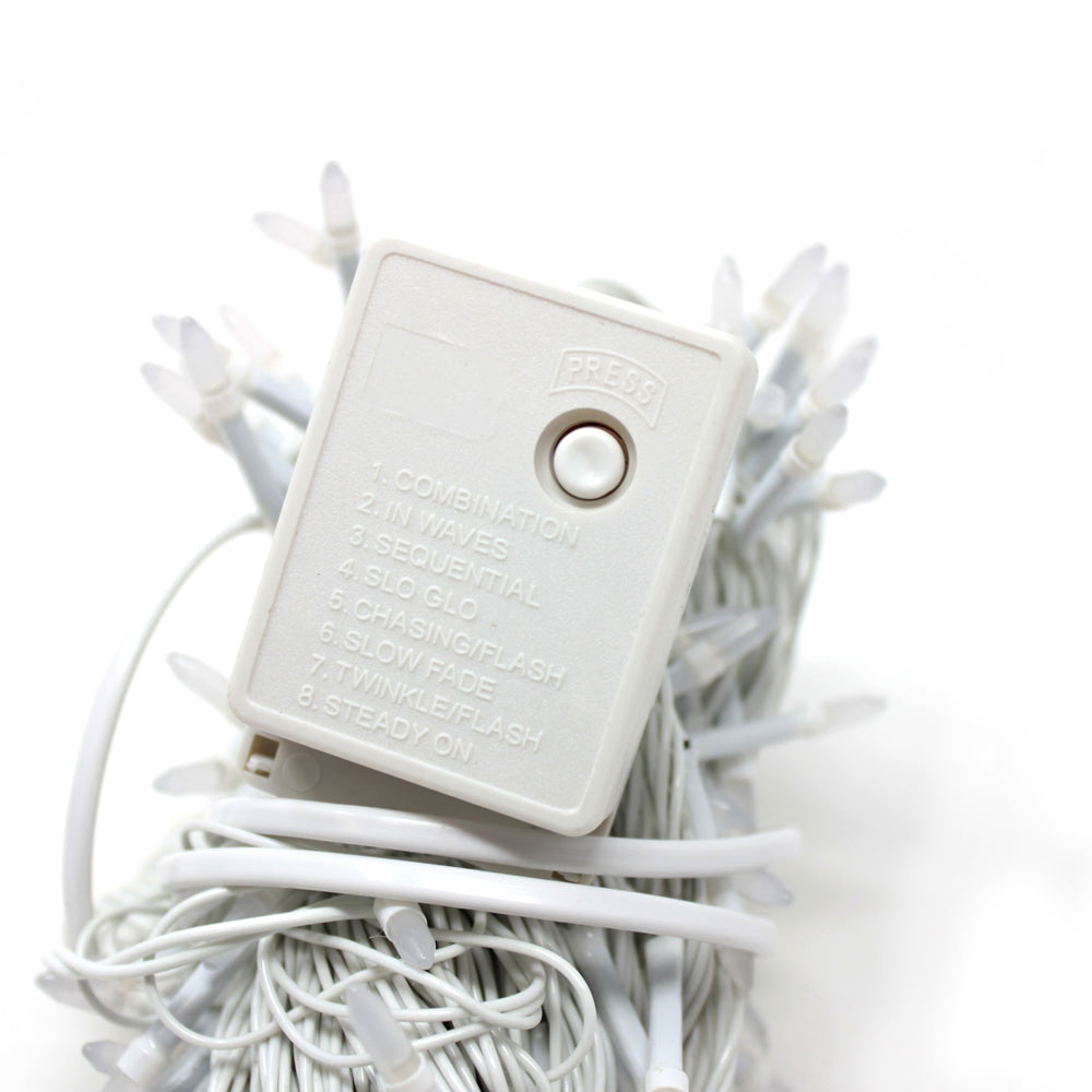 Connectable White 100 LED String Light