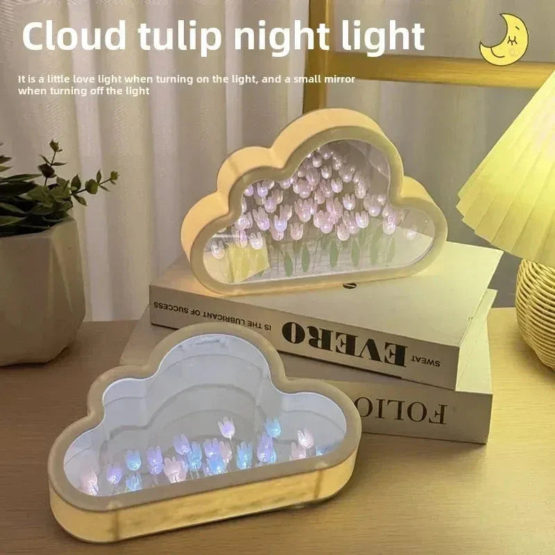 Tulip Cloud Handmade Romantic Night Light