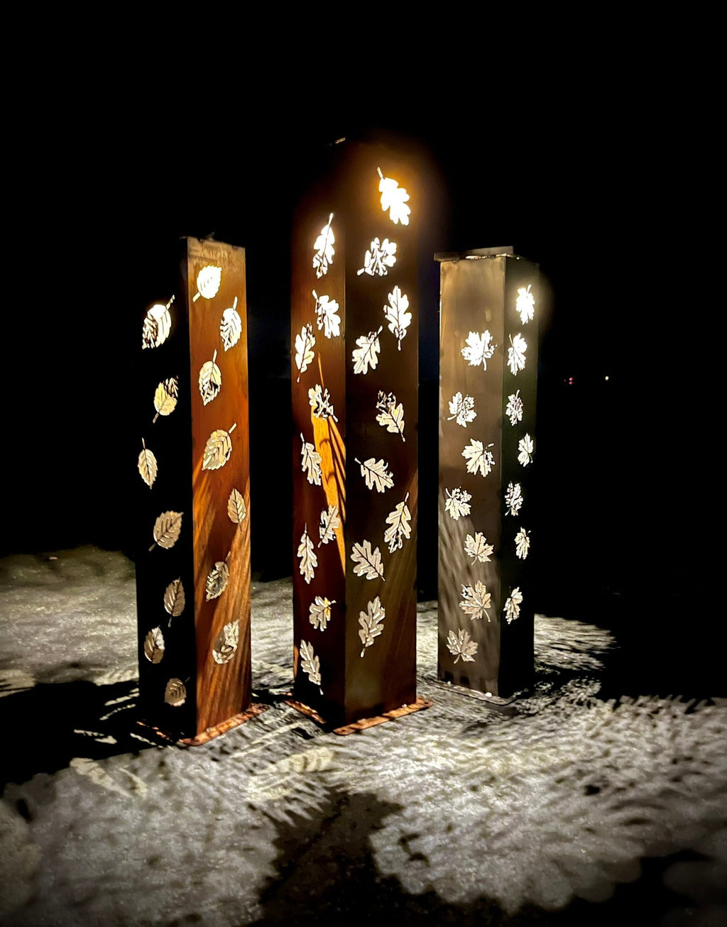 Autumn Glow Solar Luminary Collection