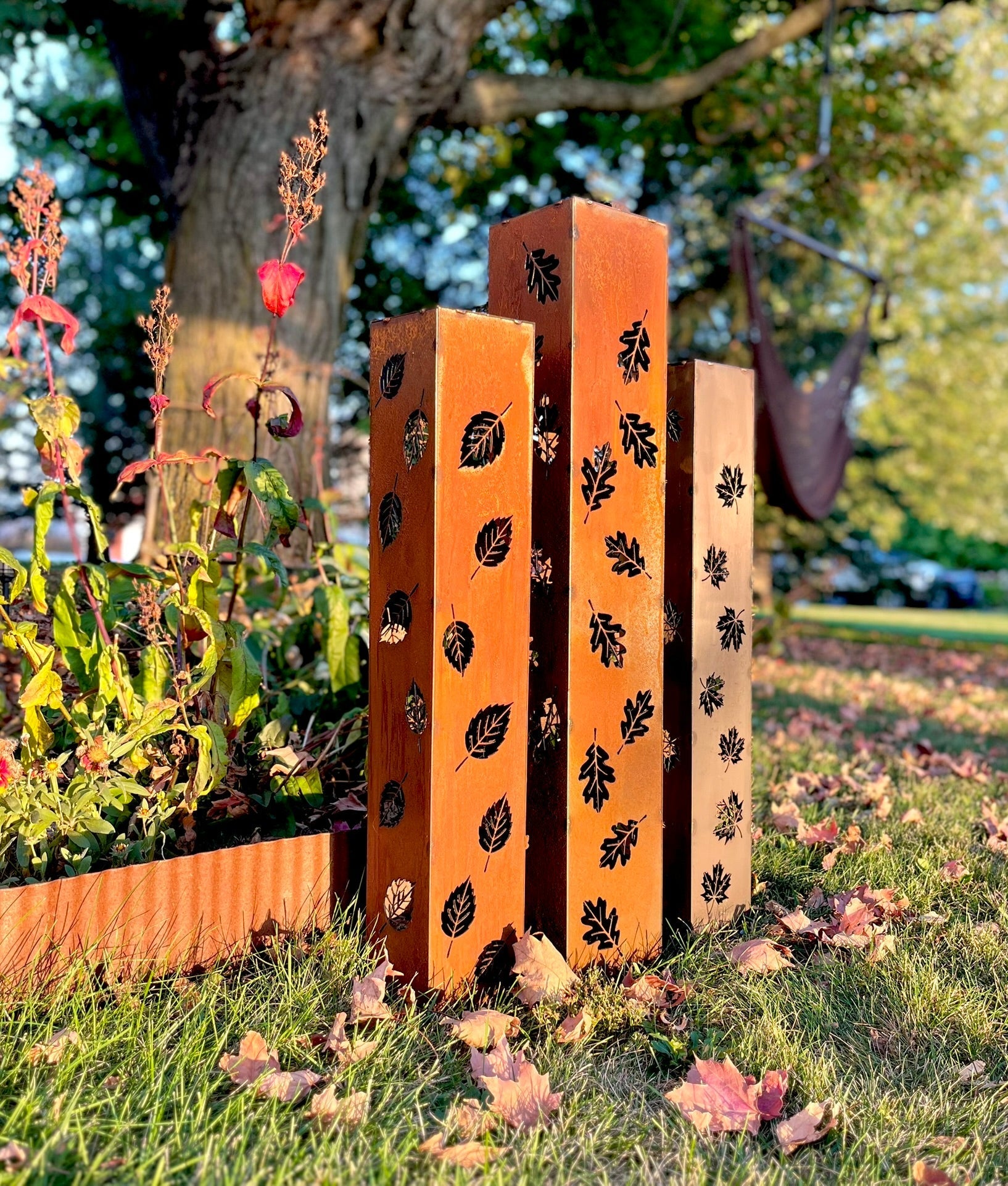 Autumn Glow Solar Luminary Collection