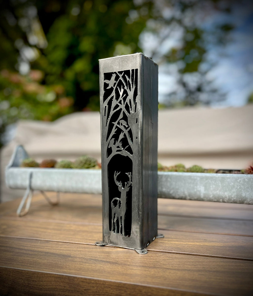 Buck Forest Solar Steel Tube Light