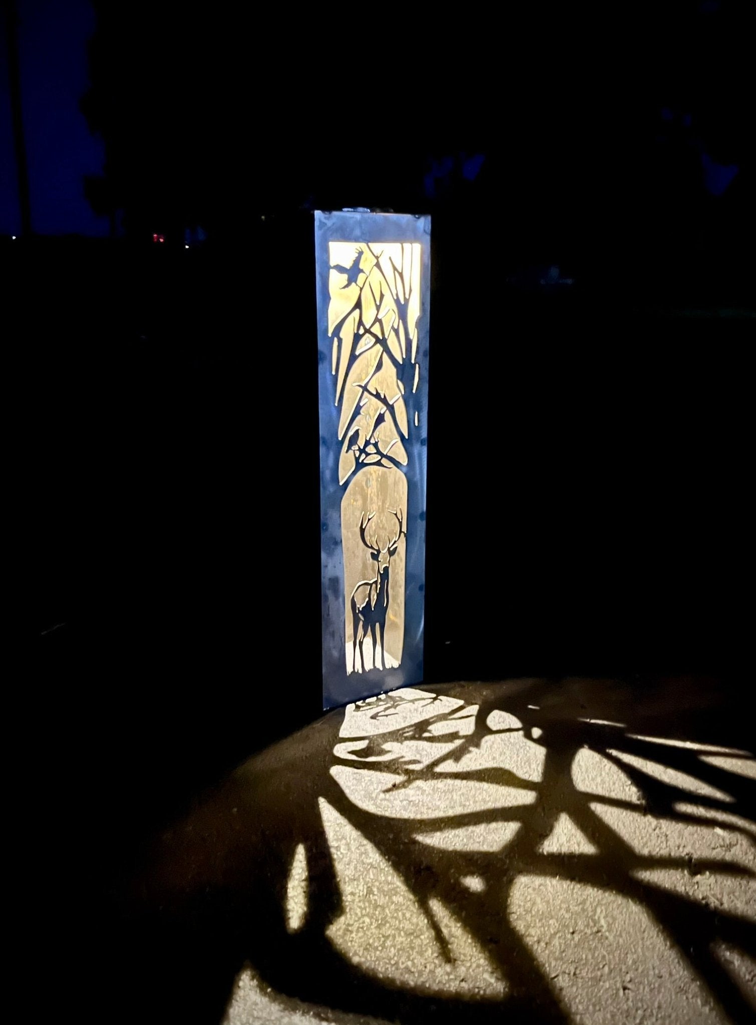 Buck Forest Solar Steel Tube Light