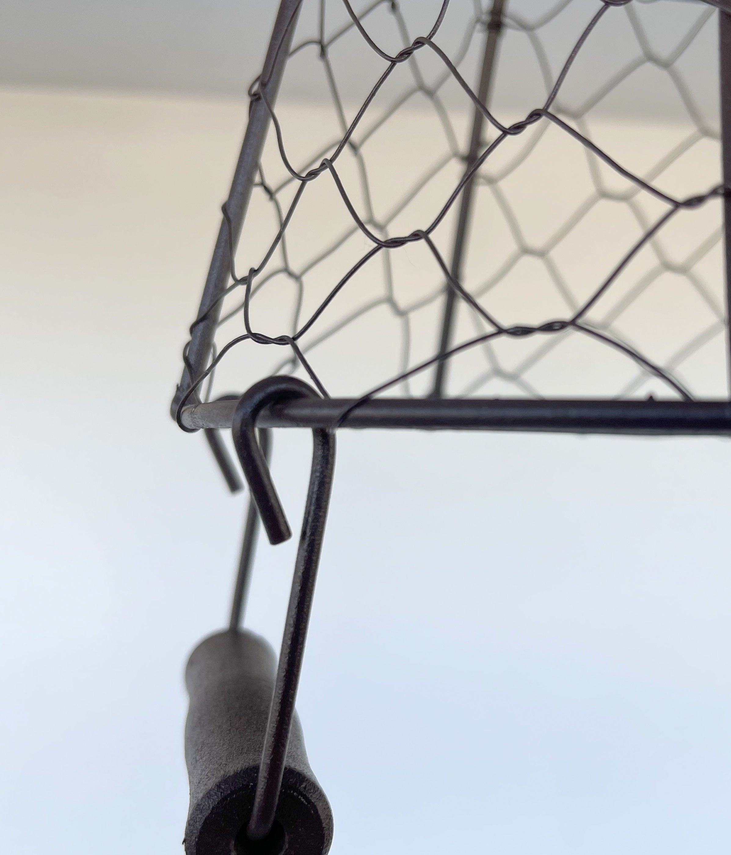 Farmhouse Chicken Wire Ceiling Fixture