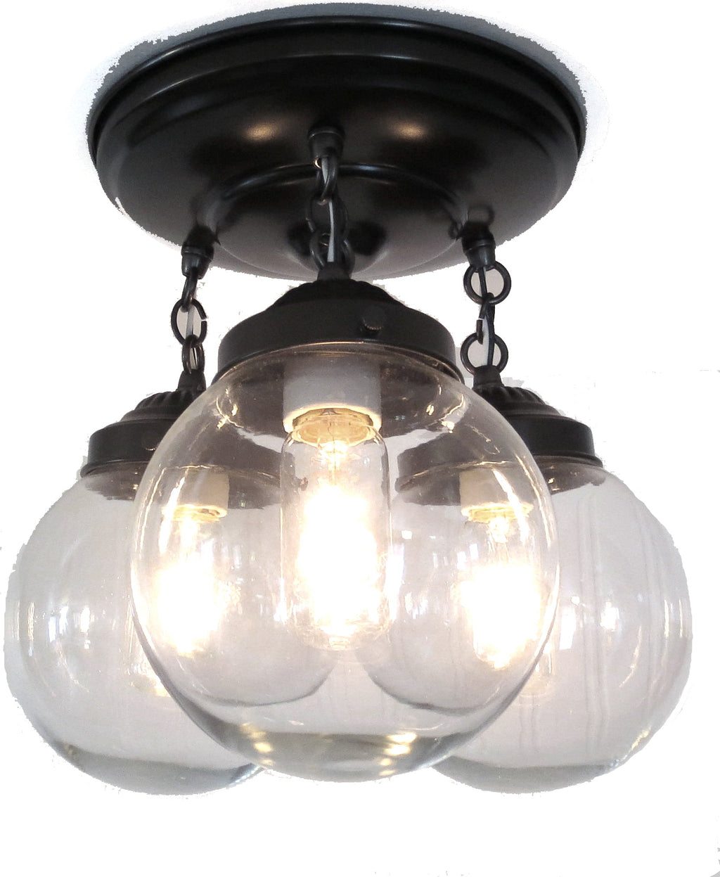 Clear Glass Globe Replacement 6in