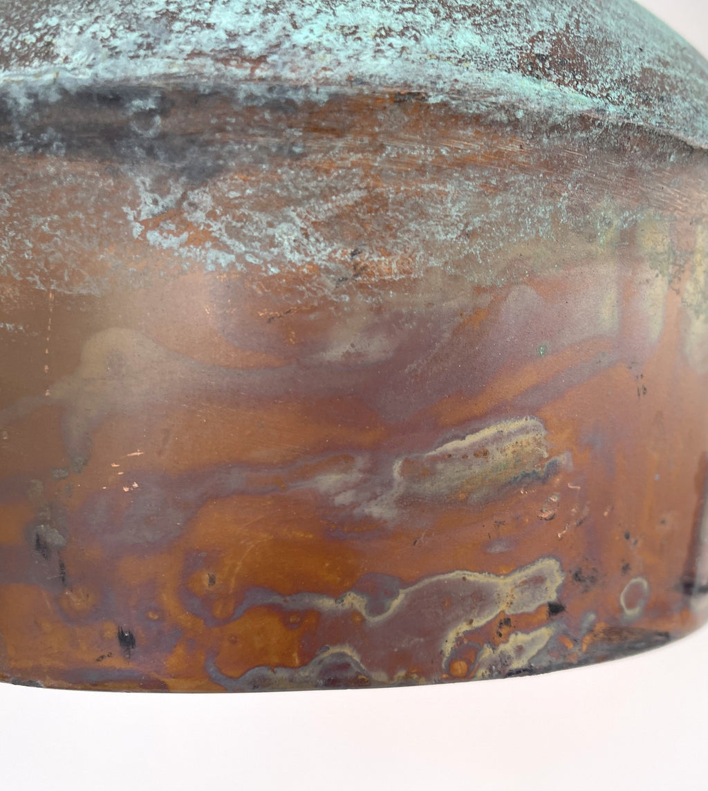 Handcrafted Copper Farmhouse Ceiling Light Flush Mount