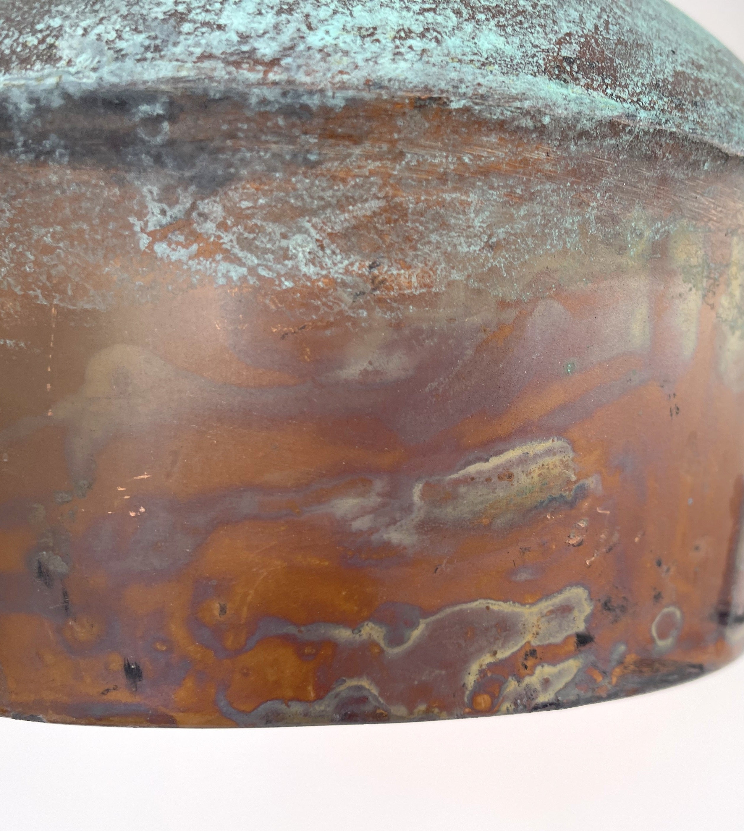 Handcrafted Copper Farmhouse Ceiling Light Flush Mount